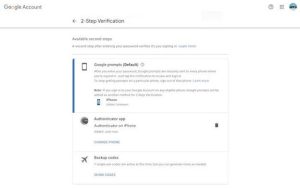 احراز هویت دو مرحله ای را تنظیم کنید