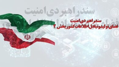 سند ‌راهبردي‌ امنيت‌ فضاي‌ توليد‌ و‌ تبادل‌ اطلاعات ‌كشور بخش دوم